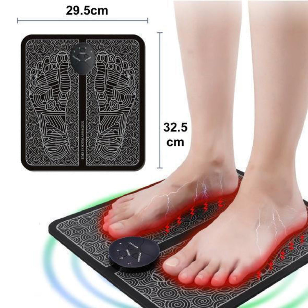Wearclo | EMS Foot Massager with Reflexology Mat