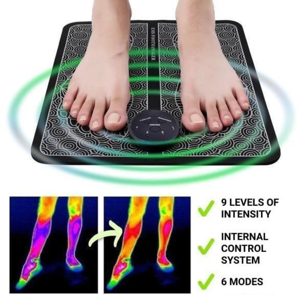 Wearclo | EMS Foot Massager with Reflexology Mat
