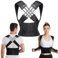 Wearclo | Ergonomic Posture Corrector for Back & Shoulder Support, Adjustable & Comfortable