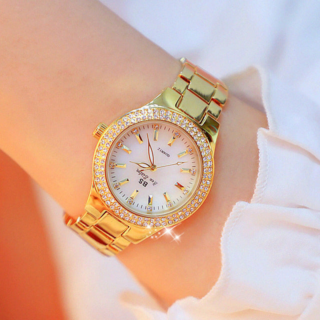 Wearclo | Esmée Women’s Stainless Steel Quartz Watch 32mm Silver