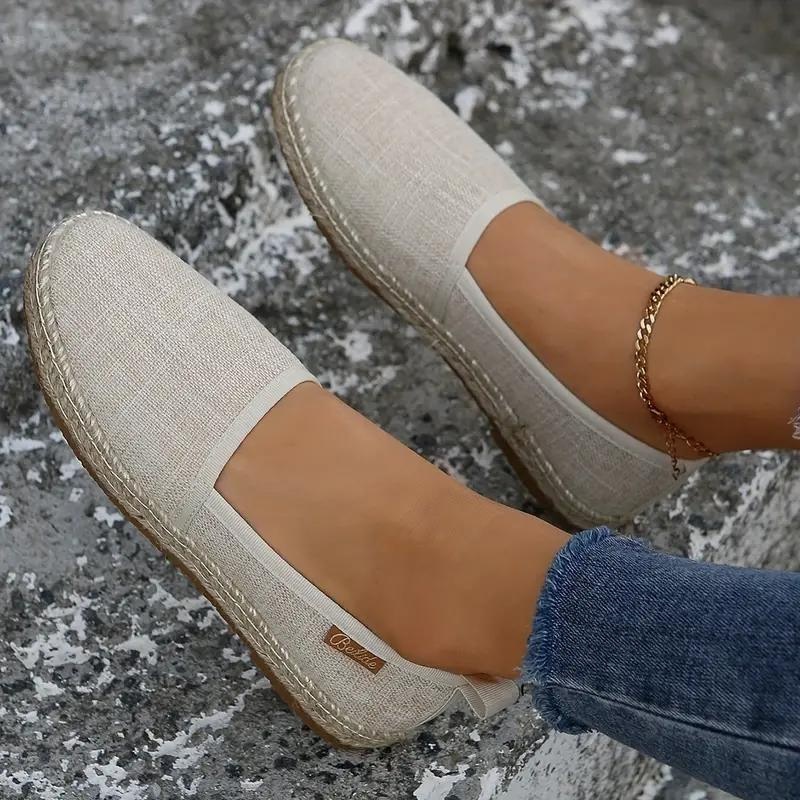 Wearclo | Espadrilles, flat, lightweight, canvas shoes, summer shoes