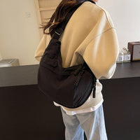 Wearclo | EVERCARRY – Nylon shoulder bag with smart compartments for everyday use
