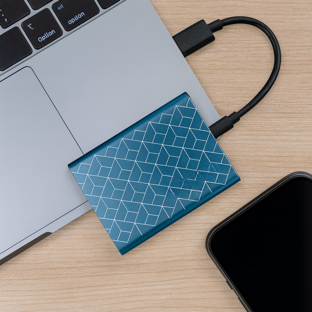 Wearclo | External Solid State Drive Portable SSD High Speed Data Storage