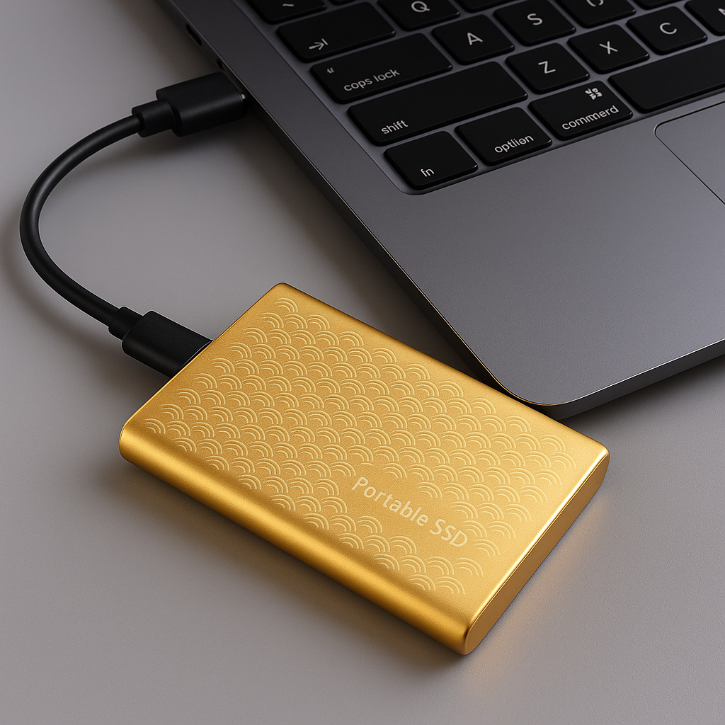 Wearclo | External Solid State Drive Portable SSD High Speed Data Storage