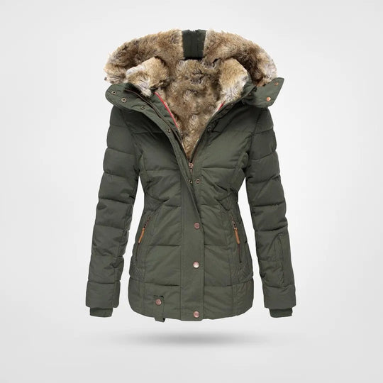 Wearclo - Fashionable Winter Jacket, Warmly Lined with Hood