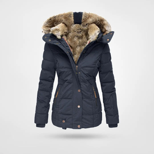 Wearclo - Fashionable Winter Jacket, Warmly Lined with Hood