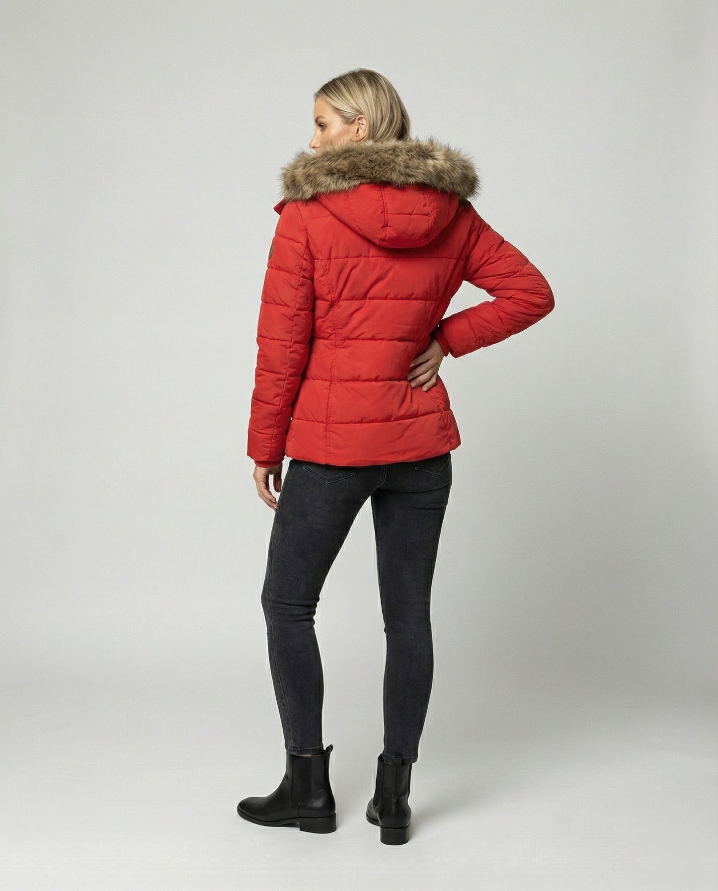 Wearclo - Fashionable Winter Jacket, Warmly Lined with Hood
