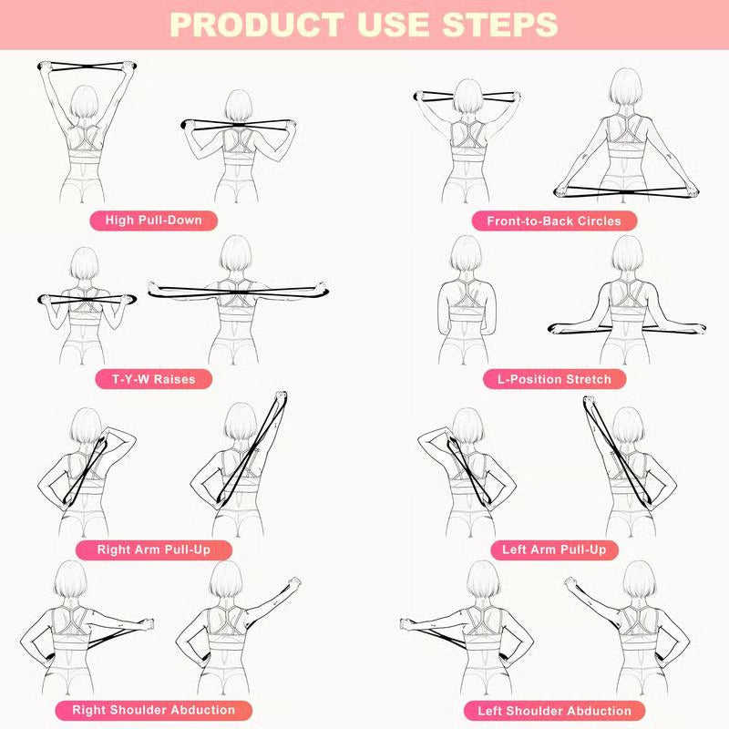 Wearclo | Figure 8 fitness resistance band