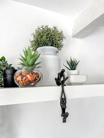Wearclo | Figure Sculpture Helping Climbing Two Souls