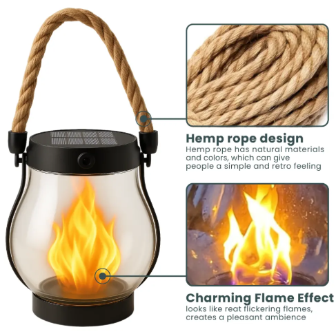 Wearclo | Fire Seed Solar Light — Magical Flame Mood that Warms Your Heart and Enchants Every Night