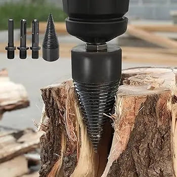 Wearclo | Firewood Drill Bit Set – Split wood easily with the cordless drill