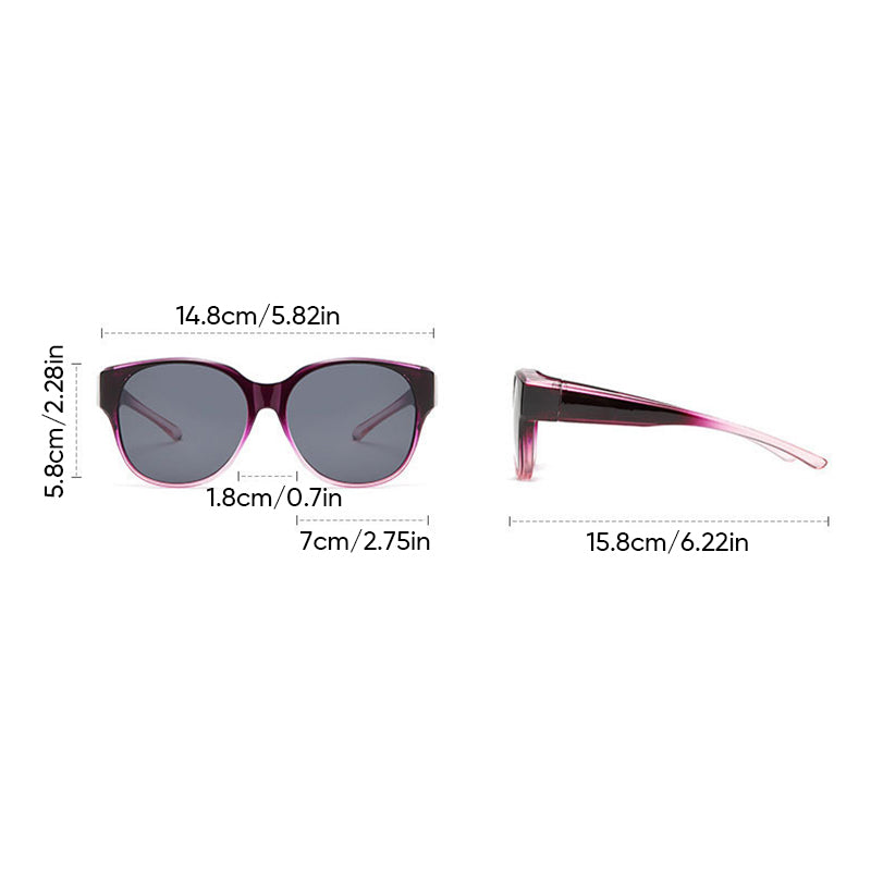Wearclo | Fit Over Glasses Sunglasses