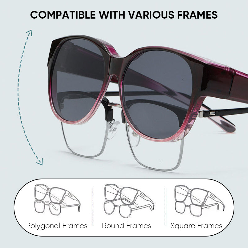 Wearclo | Fit Over Glasses Sunglasses