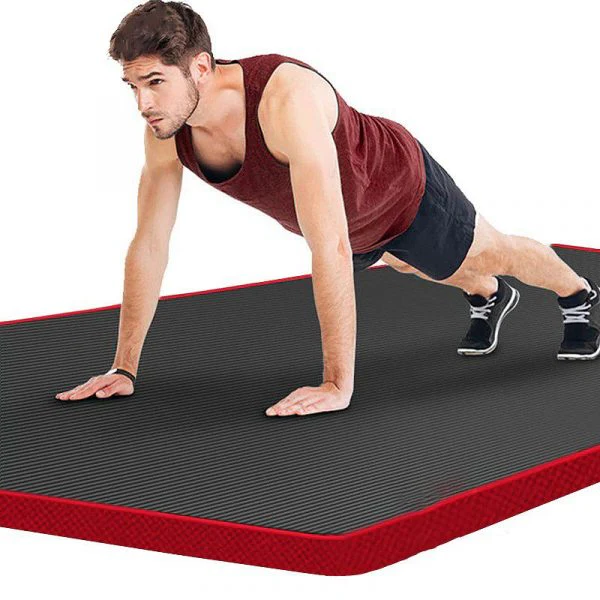 Wearclo | Fitness Mat Men’s High Density Exercise Yoga Non-Slip Mat For Gym Home
