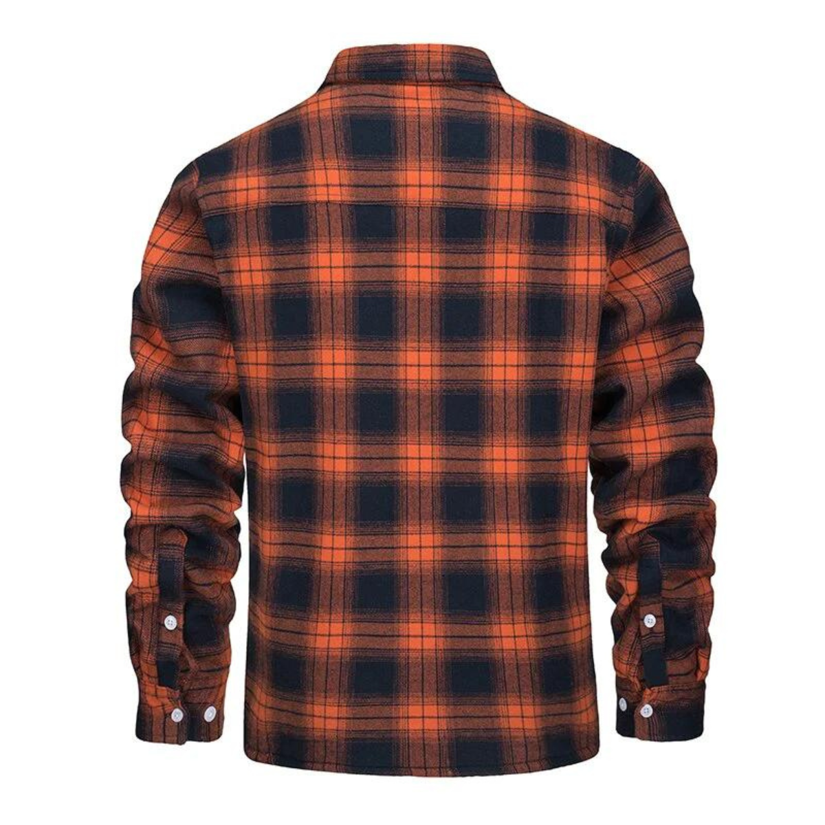 Wearclo Fleece-Lined Checked Jacket