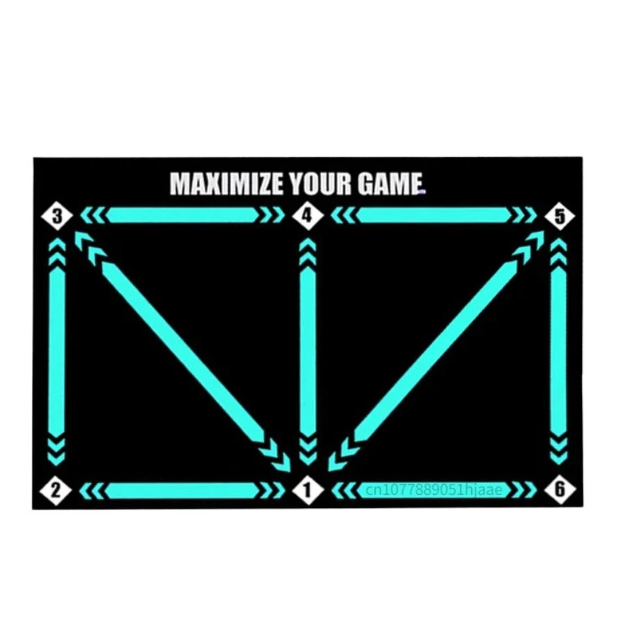 Wearclo | Football Pro Training Mat | Non-Slip, 2x2m Space for Skill Improvement and Home Training