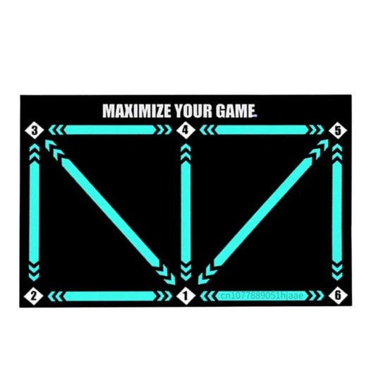 Wearclo | Football Pro Training Mat | Non-Slip, 2x2m Space for Skill Improvement and Home Training