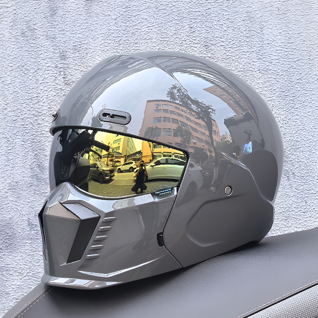 Wearclo | Full Face Motorcycle Helmet with Chin Guard