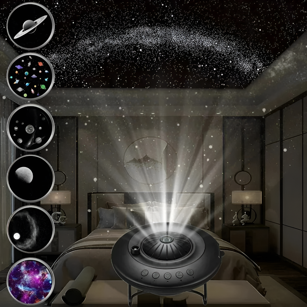 Wearclo | Galaxy Projector with Rotating Planetarium Effects