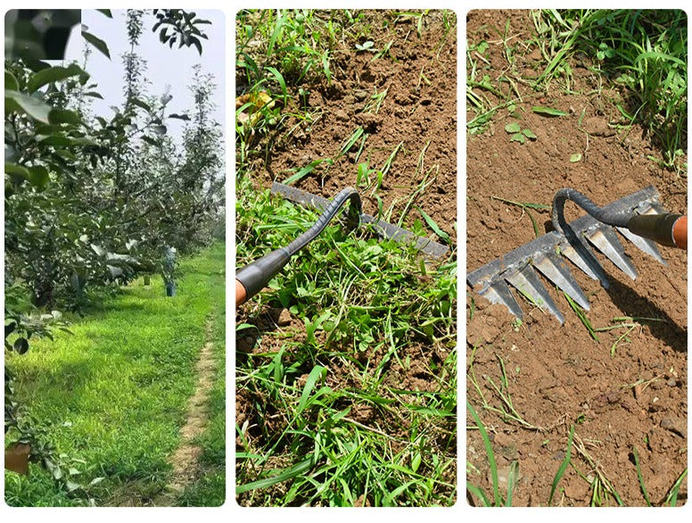 Wearclo | Garden Weeding Rake Loose Soil Detachable