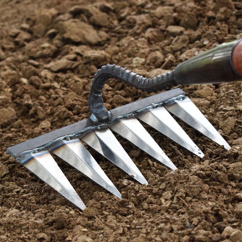 Wearclo | Garden Weeding Rake Loose Soil Detachable