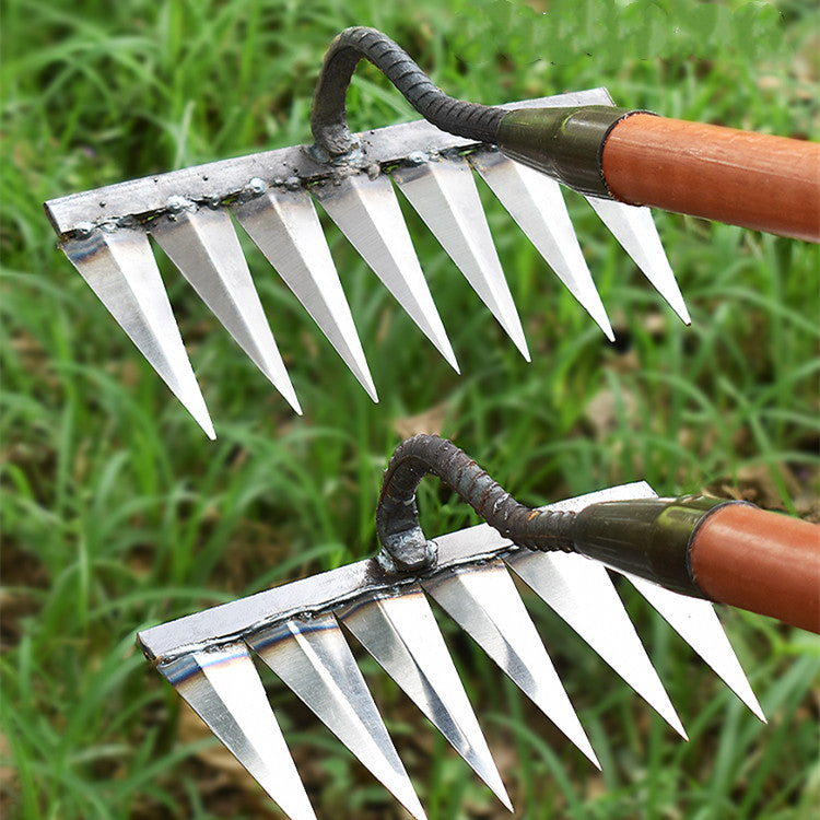 Wearclo | Gardening Hand Rake with Sharp Tines