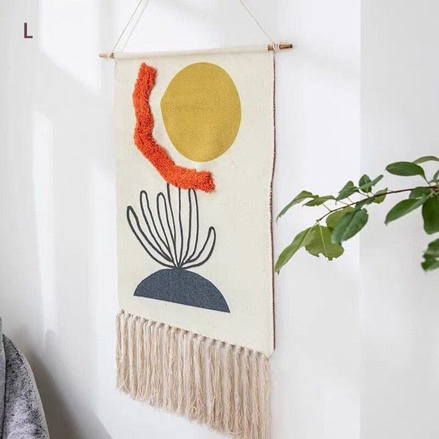 Wearclo | Geometric Tufted Wall Tapestry