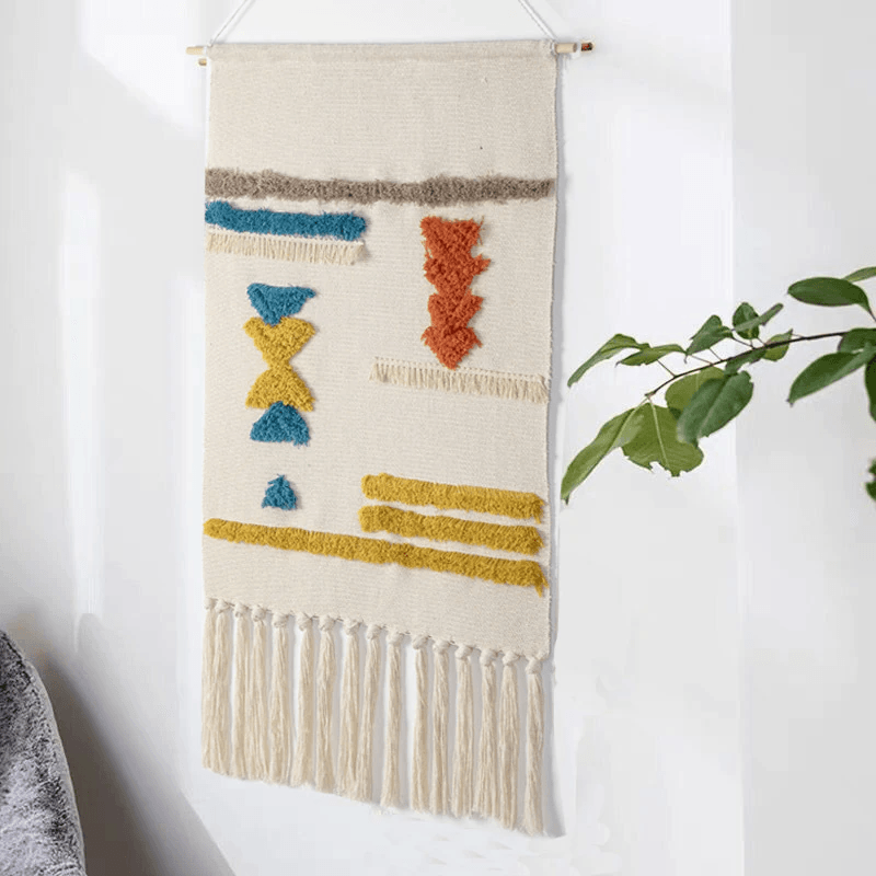 Wearclo | Geometric Tufted Wall Tapestry