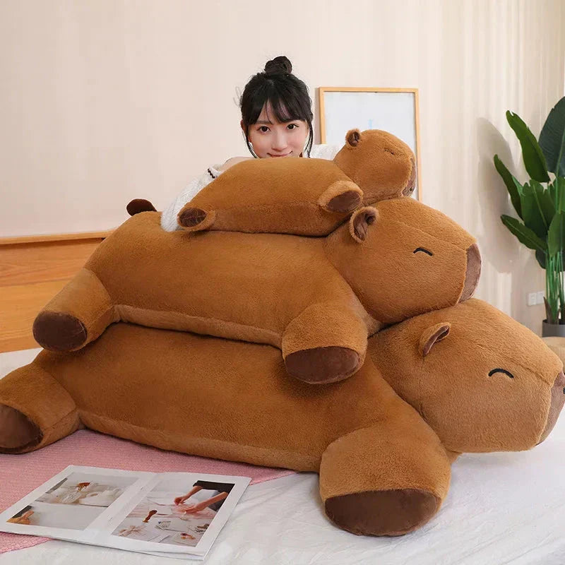 Wearclo | Giant Capybara Snuggle Buddy Plushies