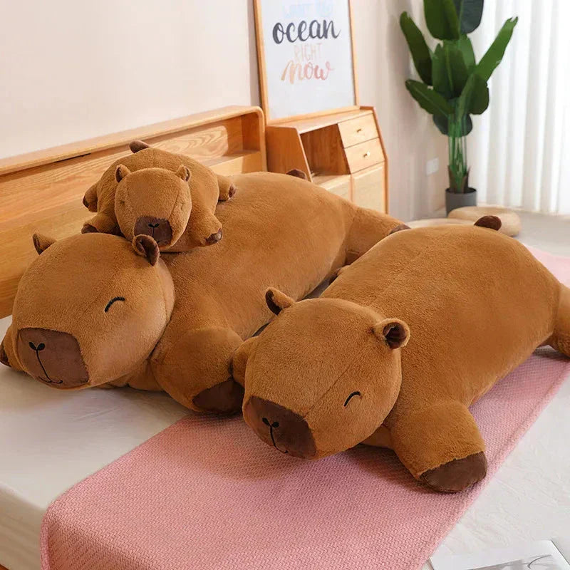 Wearclo | Giant Capybara Snuggle Buddy Plushies