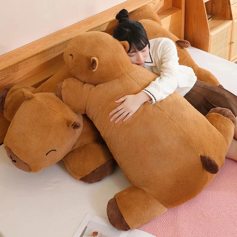 Wearclo | Giant Capybara Snuggle Buddy Plushies