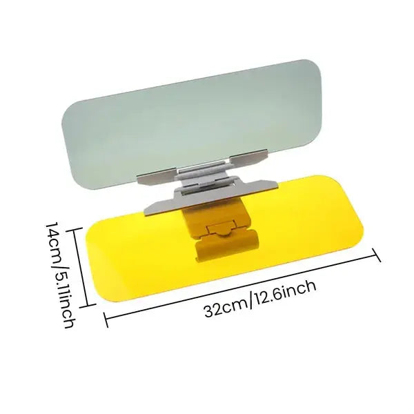 Wearclo | Glare Light Blocker – Glare Reduction with Day and Night Filter for Clear Vision