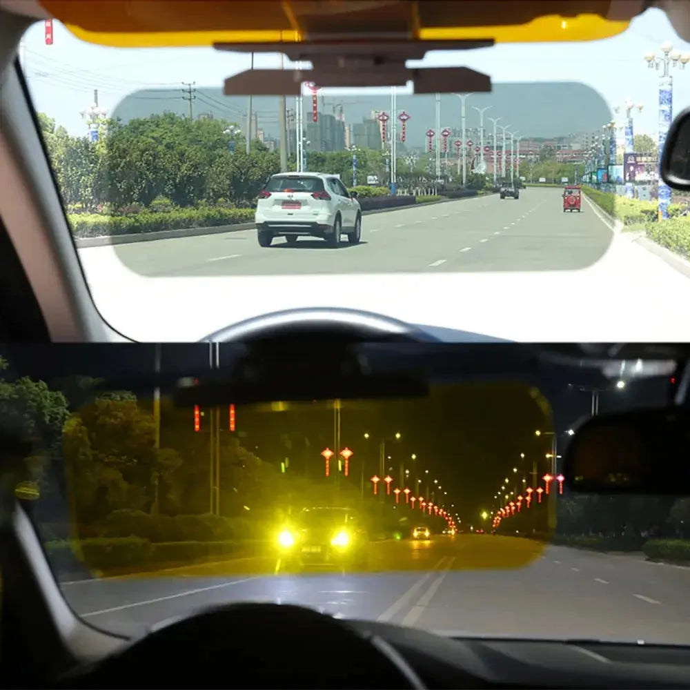 Wearclo | Glare Light Blocker – Glare Reduction with Day and Night Filter for Clear Vision