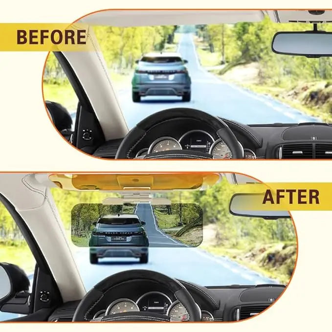 Wearclo | Glare Light Blocker – Glare Reduction with Day and Night Filter for Clear Vision