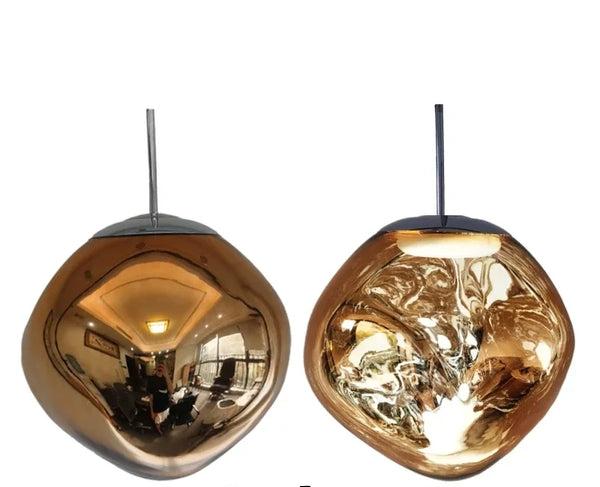 Wearclo | Glass Pendant Light | Scandinavian Modern Design | Clear Glass
