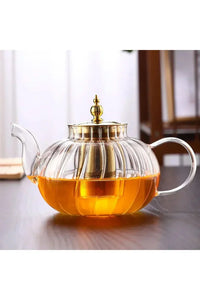 Wearclo | Glass Tea Pot with Infuser for Loose Leaf Brewing