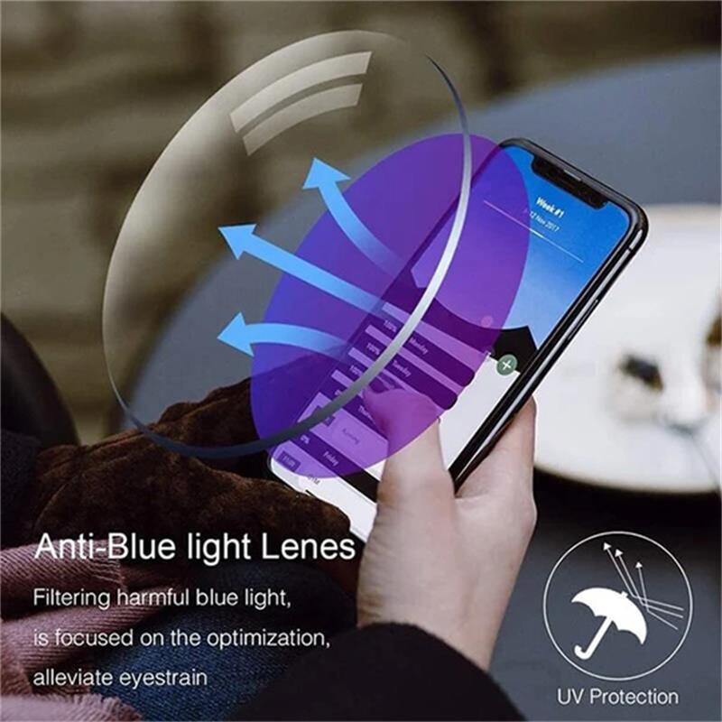 Wearclo | Glasses with Blue Light Filter and Multifocal Strength - VisionGuard