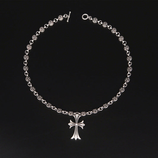 Wearclo | Gothic Cross Pendant Necklace