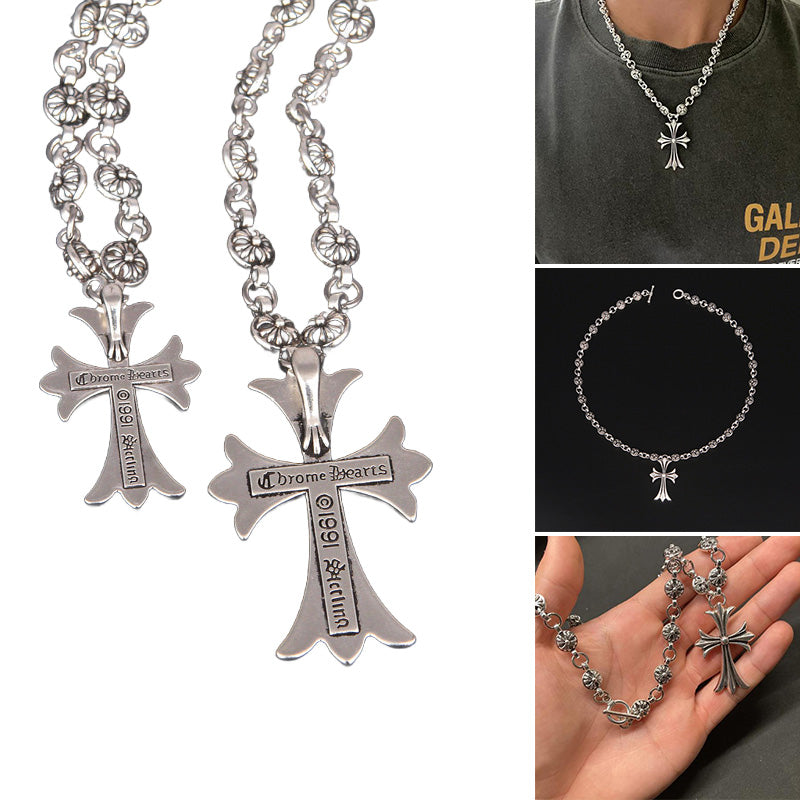 Wearclo | Gothic Cross Pendant Necklace
