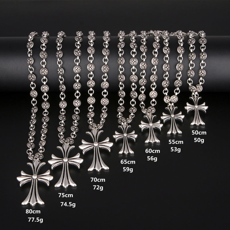 Wearclo | Gothic Cross Pendant Necklace