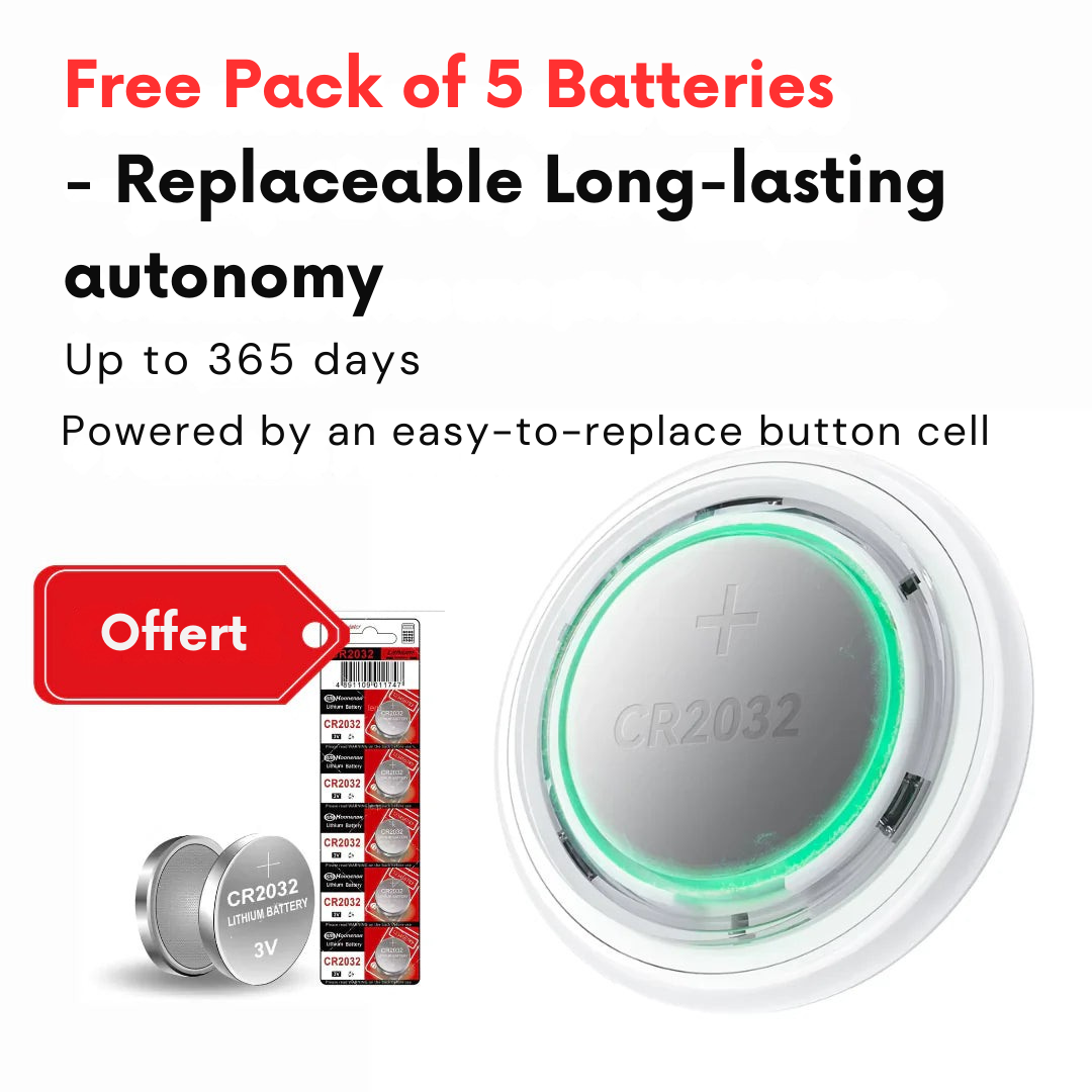 Wearclo | GPS Tracker for Seniors | Real-Time Monitoring, Waterproof & No Subscription Fees for Peace of Mind