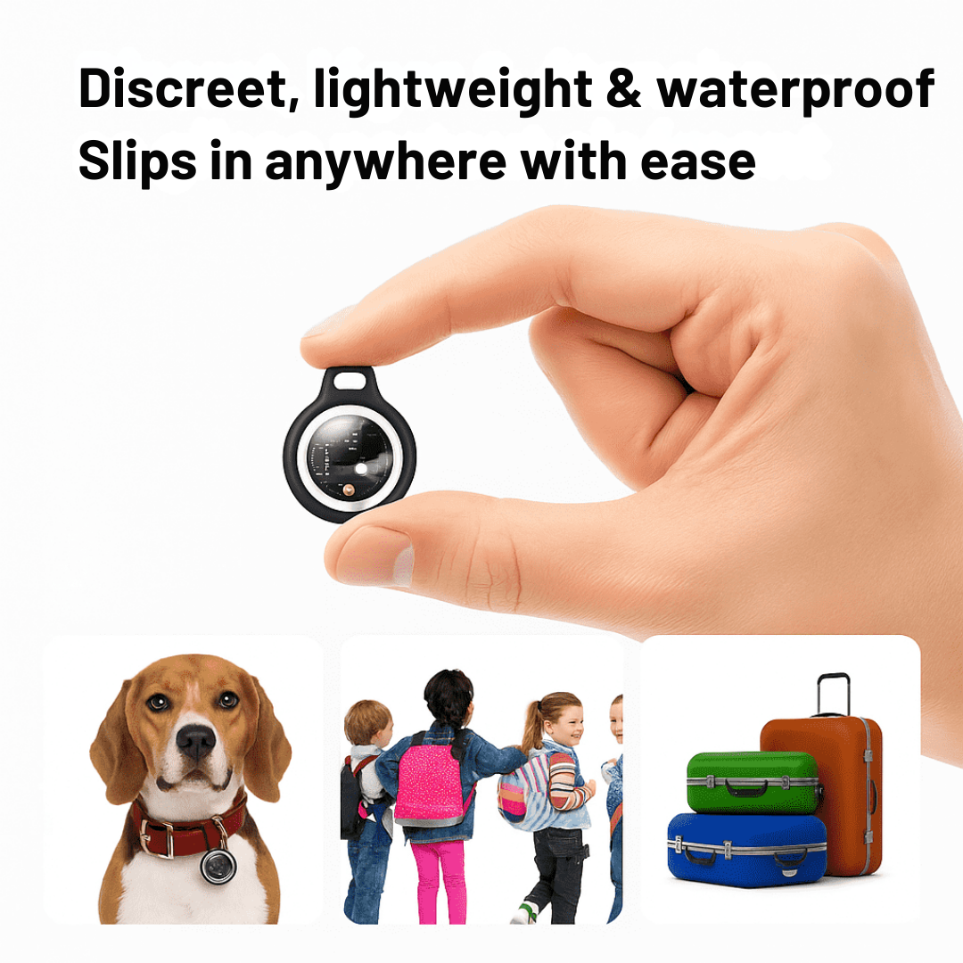 Wearclo | GPS Tracker for Seniors | Real-Time Monitoring, Waterproof & No Subscription Fees for Peace of Mind