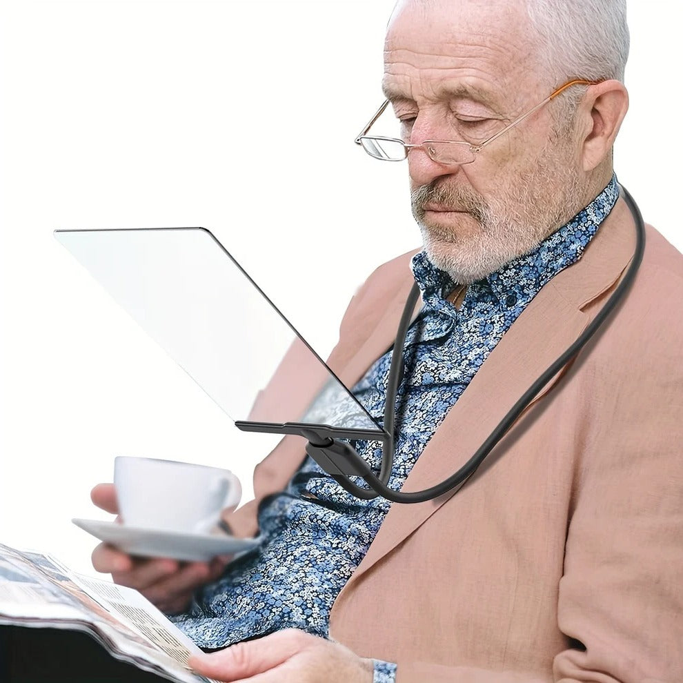Wearclo | Hands-Free Magnifying Glass With Flexible Neck For Easy Reading