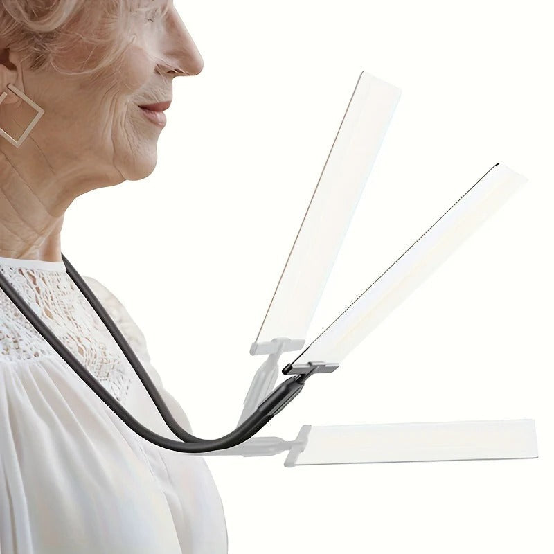 Wearclo | Hands-Free Magnifying Glass With Flexible Neck For Easy Reading