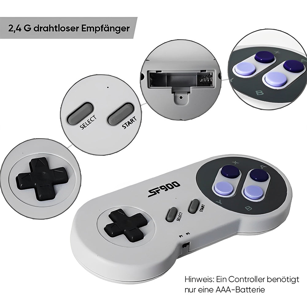 Wearclo | HD Game Console with 926 Built-in Games