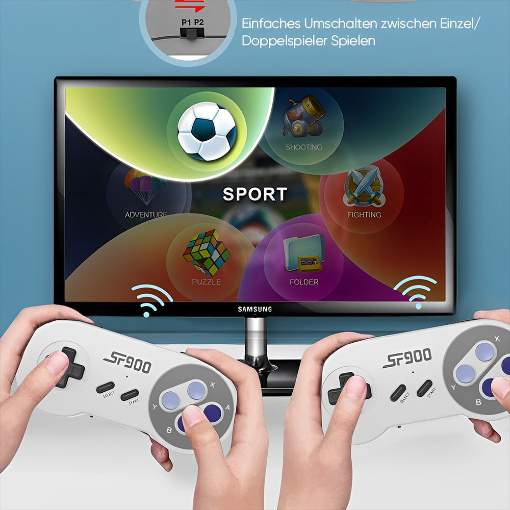 Wearclo | HD Game Console with 926 Built-in Games