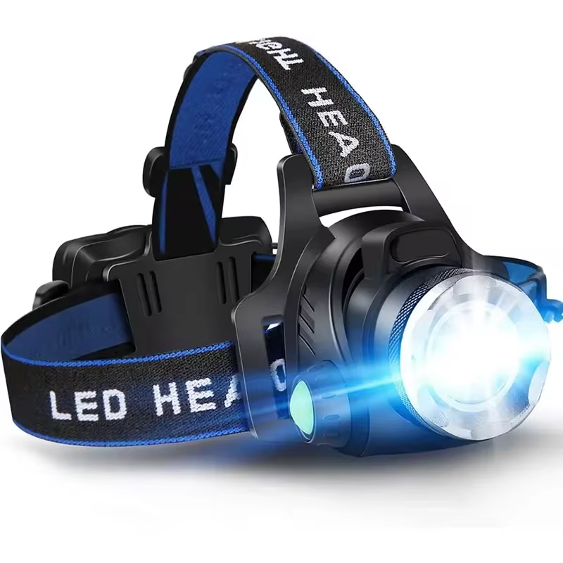 Wearclo | Headlamp | Rechargeable Waterproof Zoomable LED Headlamp