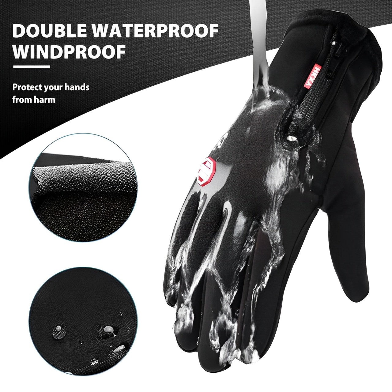 Wearclo | Heated Gloves Electric Heating Cycling Gloves Ski Gloves for Adults