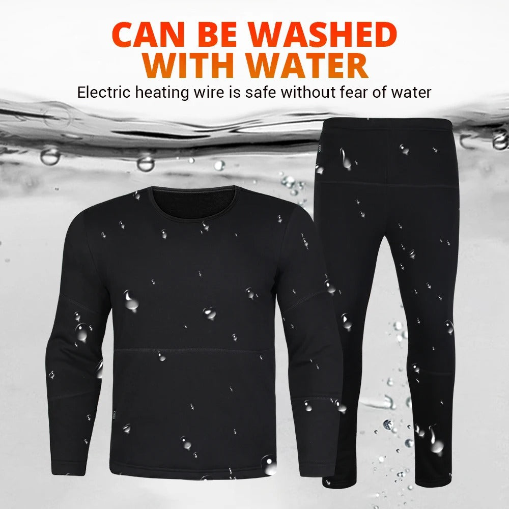 Wearclo | Heating Underwear | Rechargeable Thermal Base Layer | Unisex