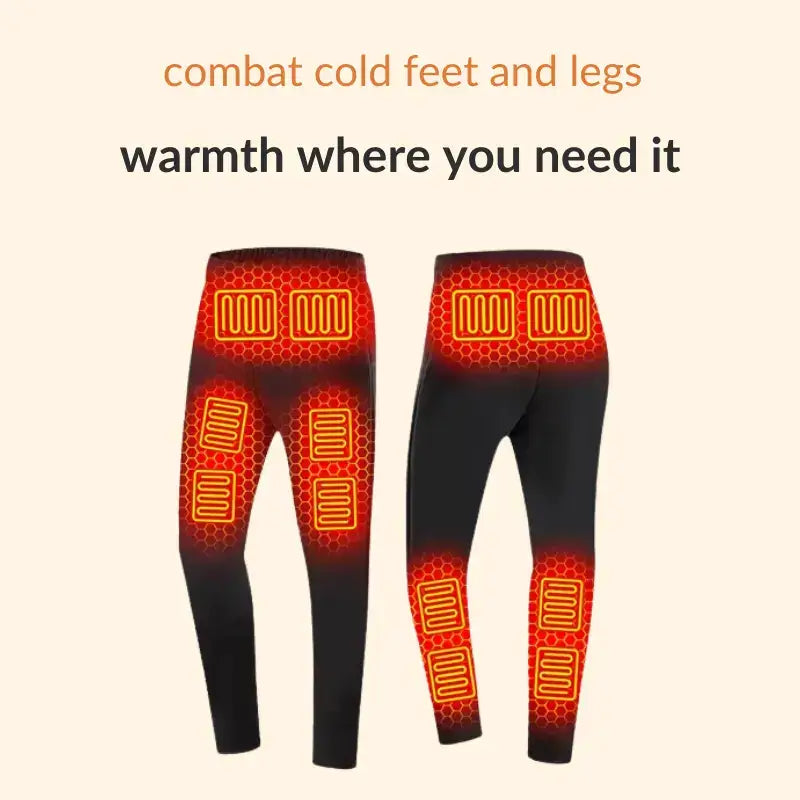 Wearclo | Heating Underwear | Rechargeable Thermal Base Layer | Unisex